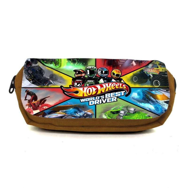 Пенал школьный Hot Wheels HW-0013 Оранжевый (1480995285) Пенал школьный Hot Wheels HW-0013 Оранжевый (1480995285)