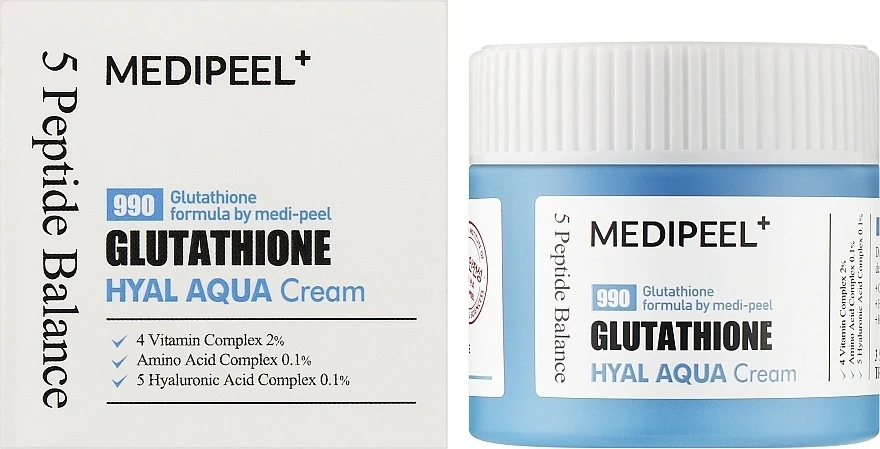 Крем для лица Glutathione Hyal Aqua Cream увлажняющий осветляющий 50 мл (2072052113)