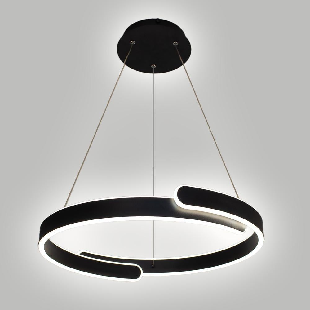 Люстра-смарт светодиодная подвесная ESLLSE HIPPO 90 Вт 500x1200 мм Черный