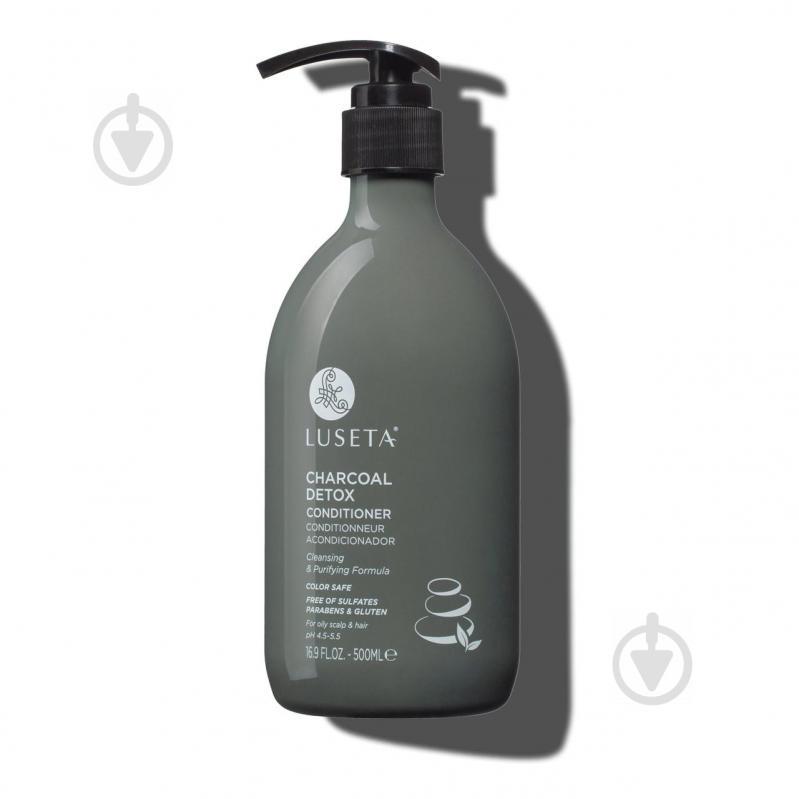 Кондиционер для жирных волос Luseta Charcoal Detox Conditioner 500 ml (LU6097)