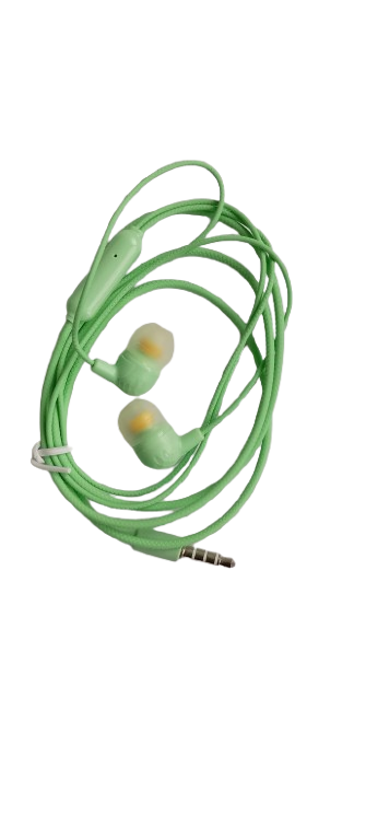 Наушники вакуумные Y-01 с микрофоном Зеленый (3907А) Наушники вакуумные Y-01 с микрофоном Зеленый (3907А)