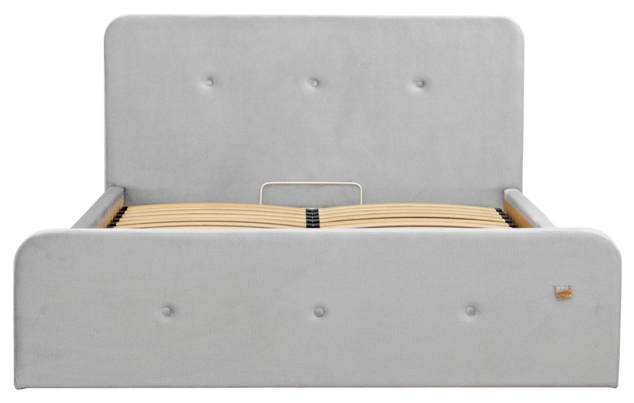 Кровать двуспальная Mishel VIP Monolith 84 180х200 см Серый - фото 2 Кровать двуспальная Mishel VIP Monolith 84 180х200 см Серый - фото 2