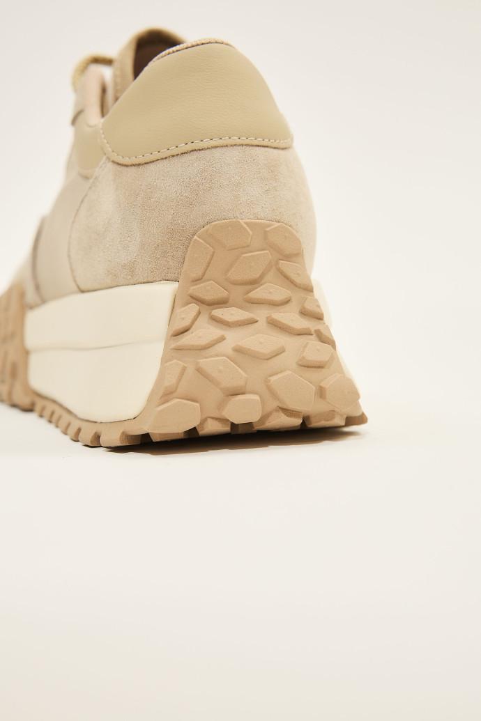 Кроссовки женские LONZA 184354 р. 39 Бежевый (17358_39) - фото 5