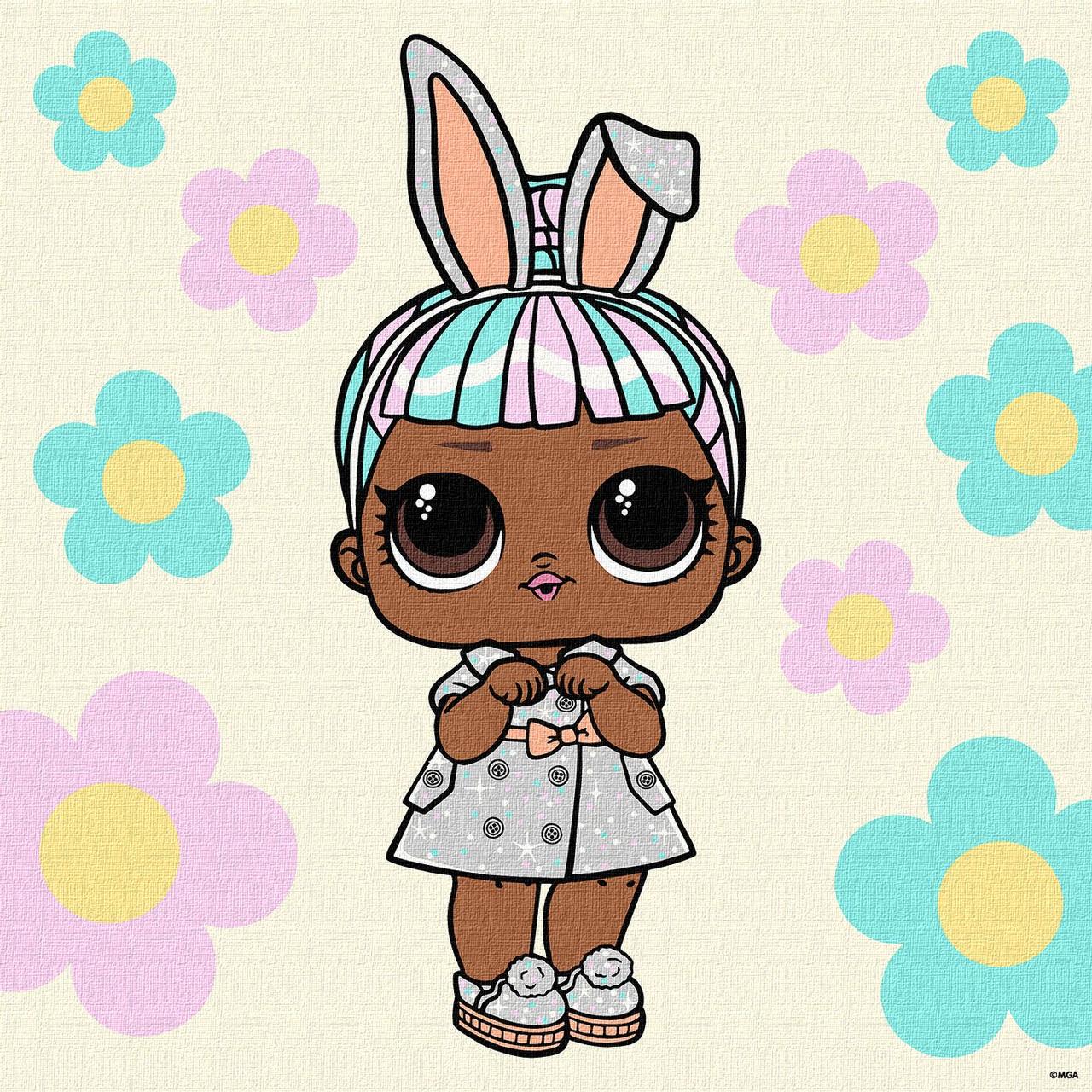 Картина по номерам Ideyka L.O.L. Surprise! Spring Bling Carats 40х40 см (2824290031)