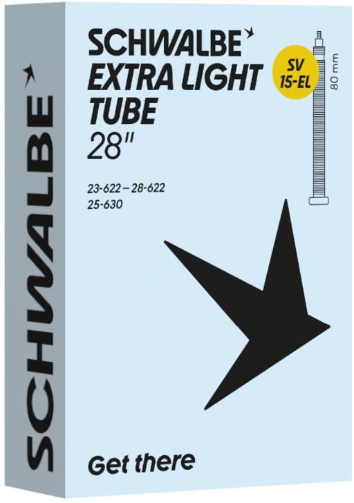 Камера Schwalbe 28" 23/28-622/630 SV15-EL EXTRA LIGHT 80 мм