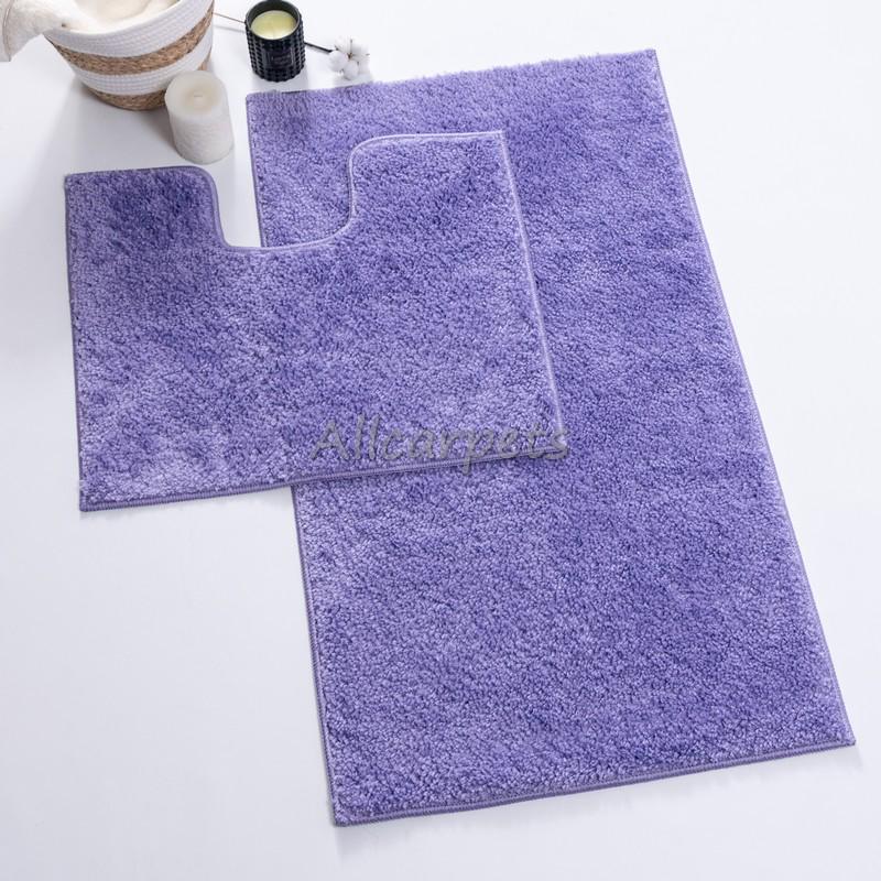 Комплект ковриков в ванную комнату Confetti Unimax 60х100/60х50 см Фиолетовый - фото 8 Комплект ковриков в ванную комнату Confetti Unimax 60х100/60х50 см Фиолетовый - фото 8