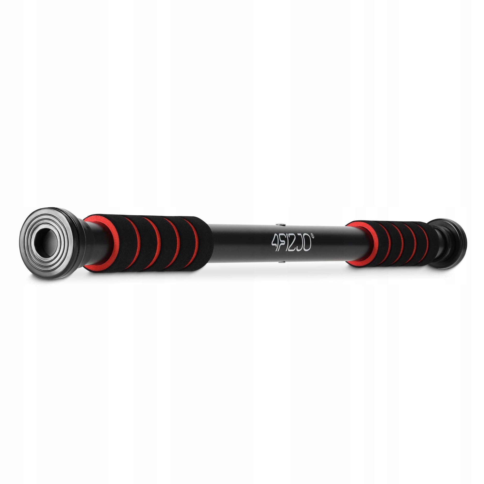 Турник раздвижной 4fizjo Basic 61,5-100 см Black/Red (P-5905973402712)