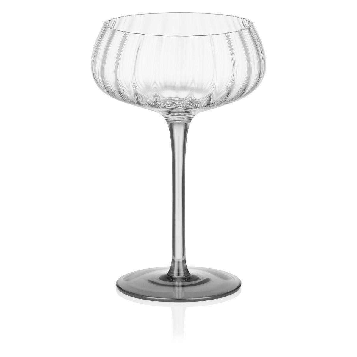 Набор бокалов для шампанского Black Mars Orion Ardesto 2 шт. х 200 мл (AR2620TG)