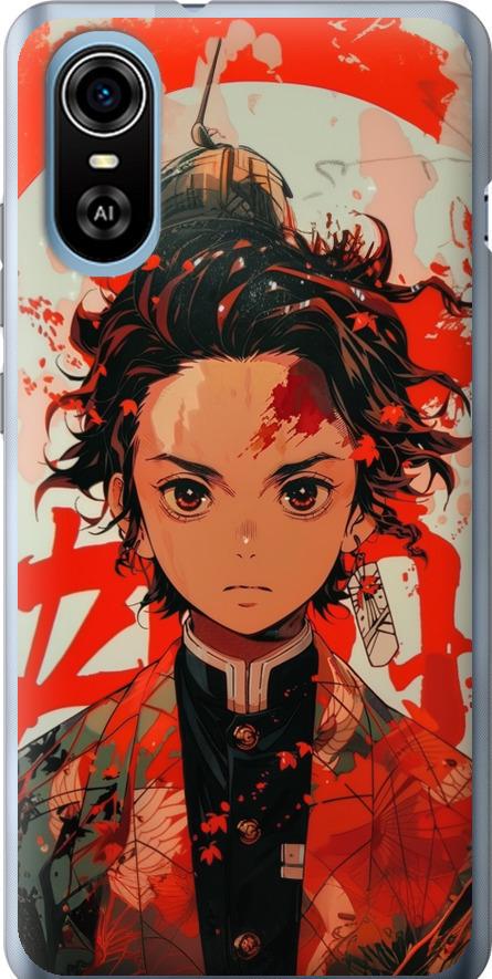 Чехол на ZTE Blade A31 Plus Тандзиро Камадо (6131u-2637-42517)
