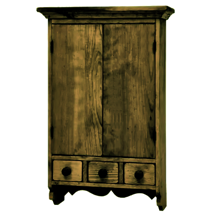 Шкаф настенный из дерева Габаул Мускат (ШФН-002007) Шкаф настенный из дерева Габаул Мускат (ШФН-002007)