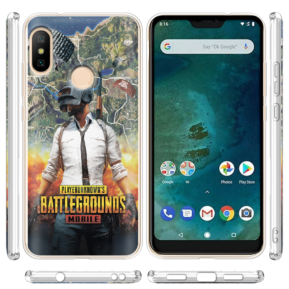 Чехол BoxFace Xiaomi Mi A2 Lite PUBG Mobile Прозрачный силикон (34892-up2309-34892) - фото 3