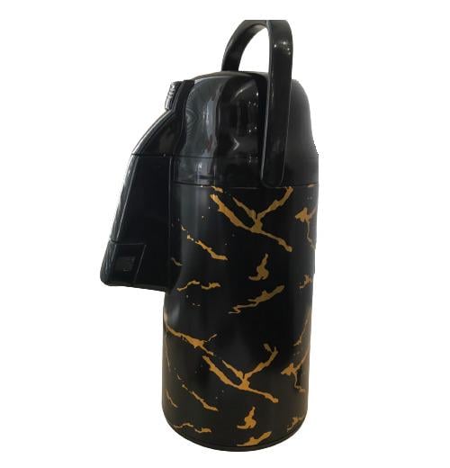 Термос со стеклянной колбой 3 л Черный (MT-0759)