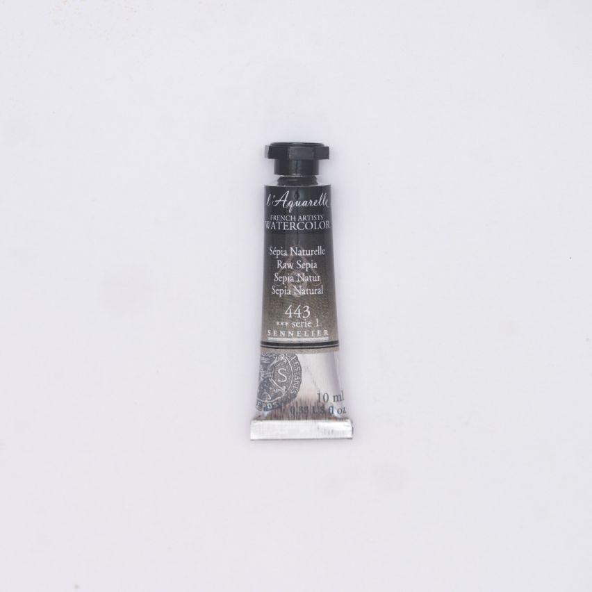 Акварель в тюбиках Sennelier L'Aquarelle S1 10 мл натуральная Сепия