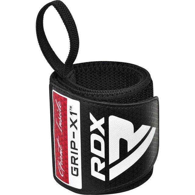 Бинти для зап'ясть RDX GYM WRIST WRAP R11 Black/White (A-013198) - фото 4