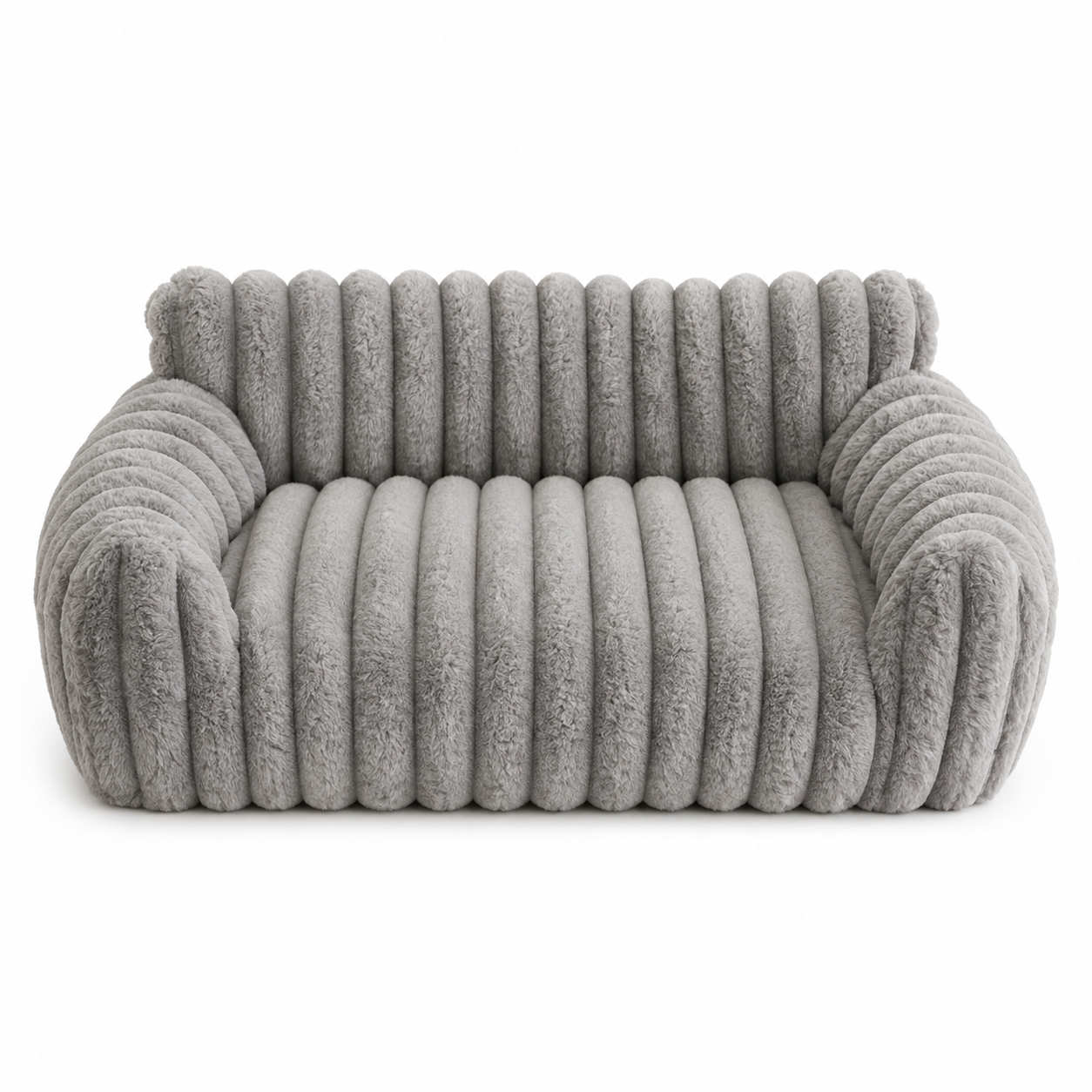 Диван-лежак для домашних животных RIAS YD-100 с бортиками 60x45x20 см Grey (3_08469)
