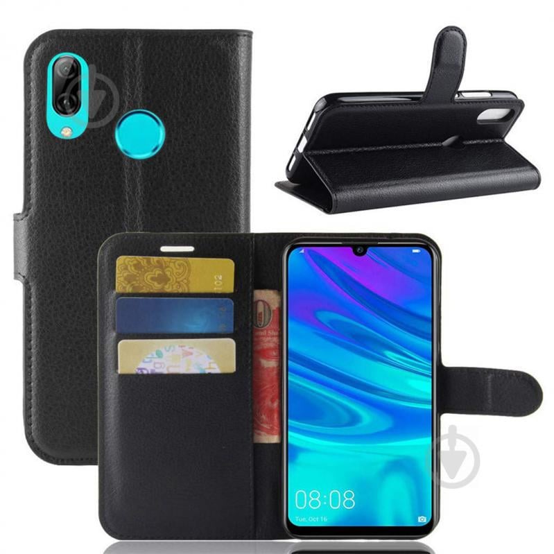 Чехол-книжка Litchie Wallet для Huawei Y7 2019 / Y7 Prime 2019 Черный (hub_KLtR51238)