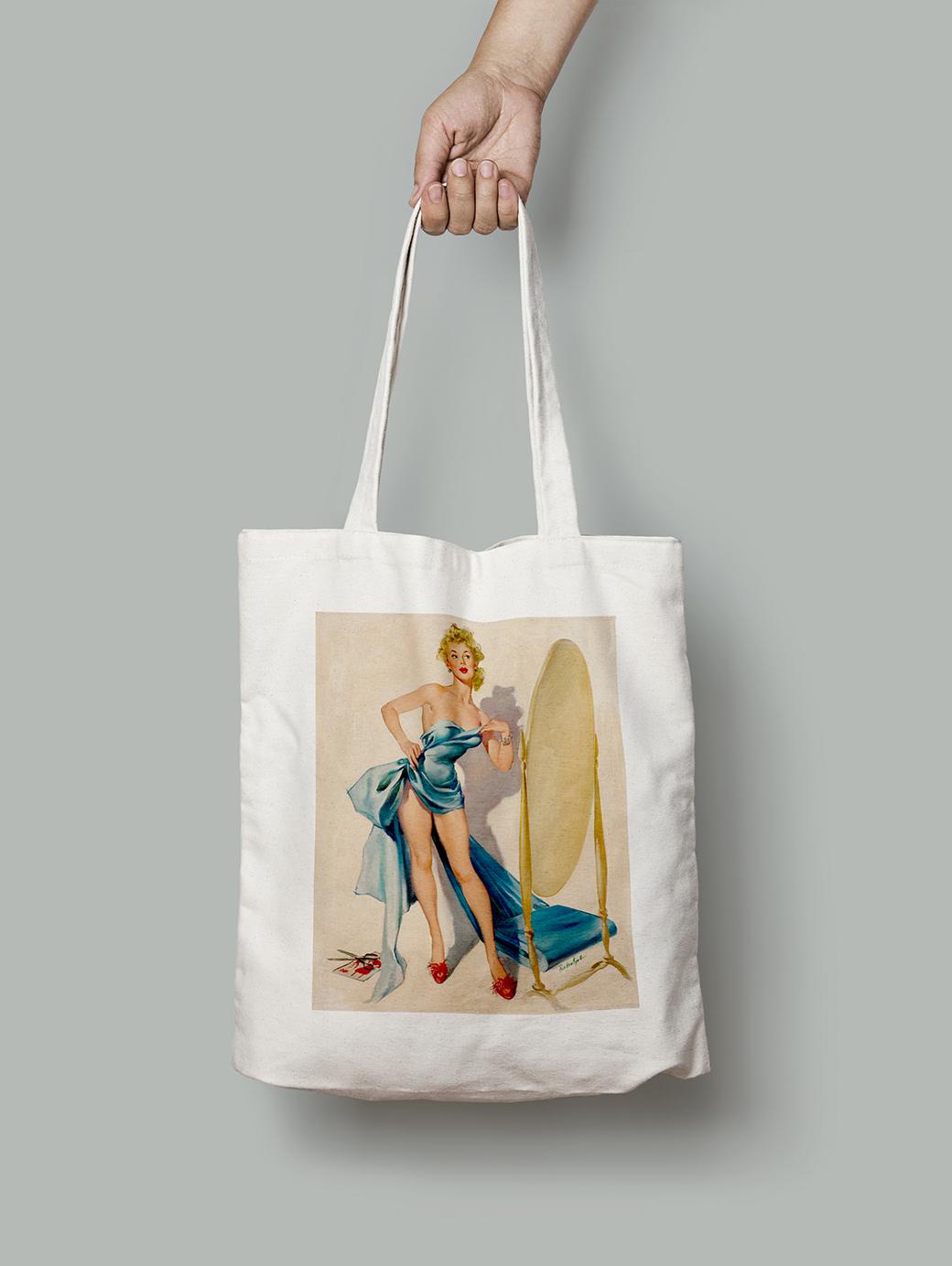 Эко-сумка Примерка. Джойс Баллантайн шопер (pin_up010285_Bag)