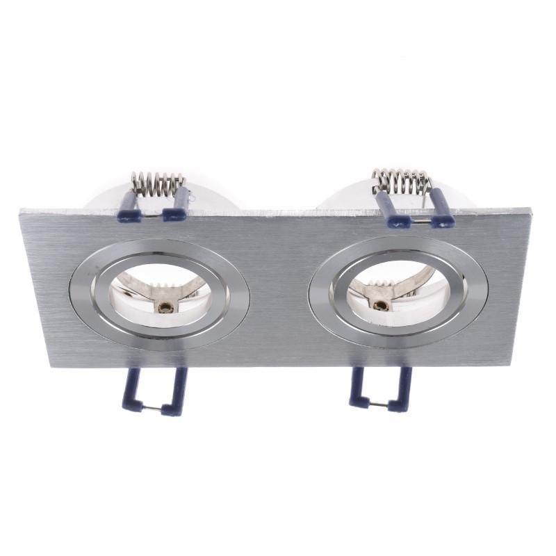 Светильник точечный HDL-DT 102/2 Aluminium MR16 Светильник точечный HDL-DT 102/2 Aluminium MR16