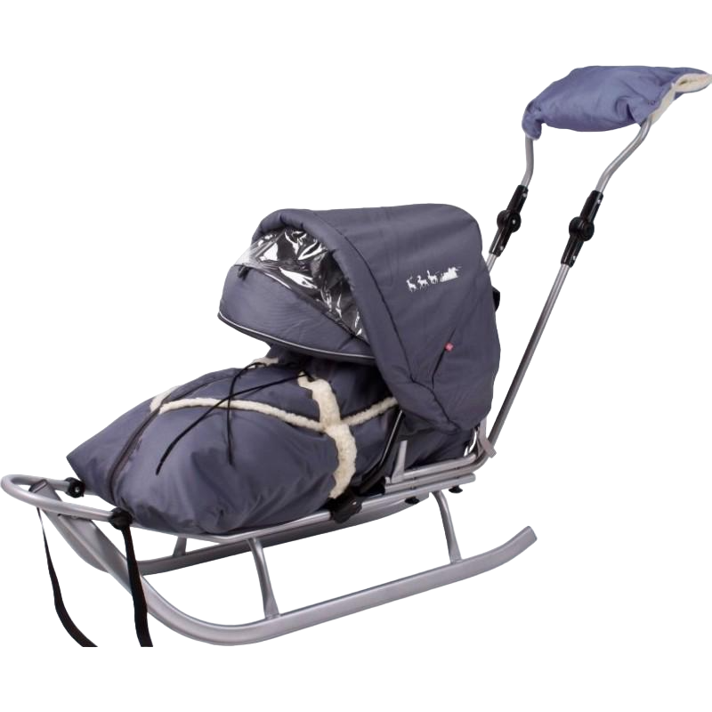 Санки Adbor Piccolino комплект deLux Серый