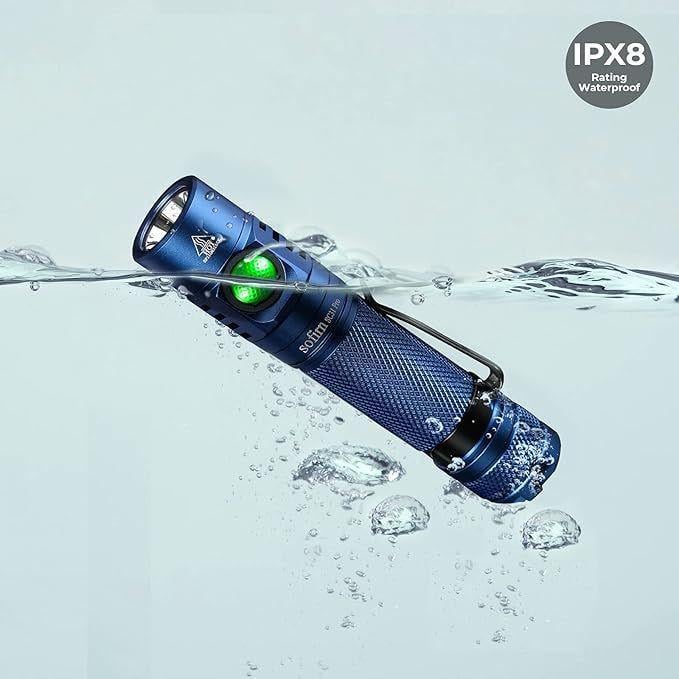 Фонарь Sofirn SC31 Pro авиационный алюминий с аккумулятором 3000 мАч 2000 Лм Type-C Blue (2432665325) - фото 5 Фонарь Sofirn SC31 Pro авиационный алюминий с аккумулятором 3000 мАч 2000 Лм Type-C Blue (2432665325) - фото 5