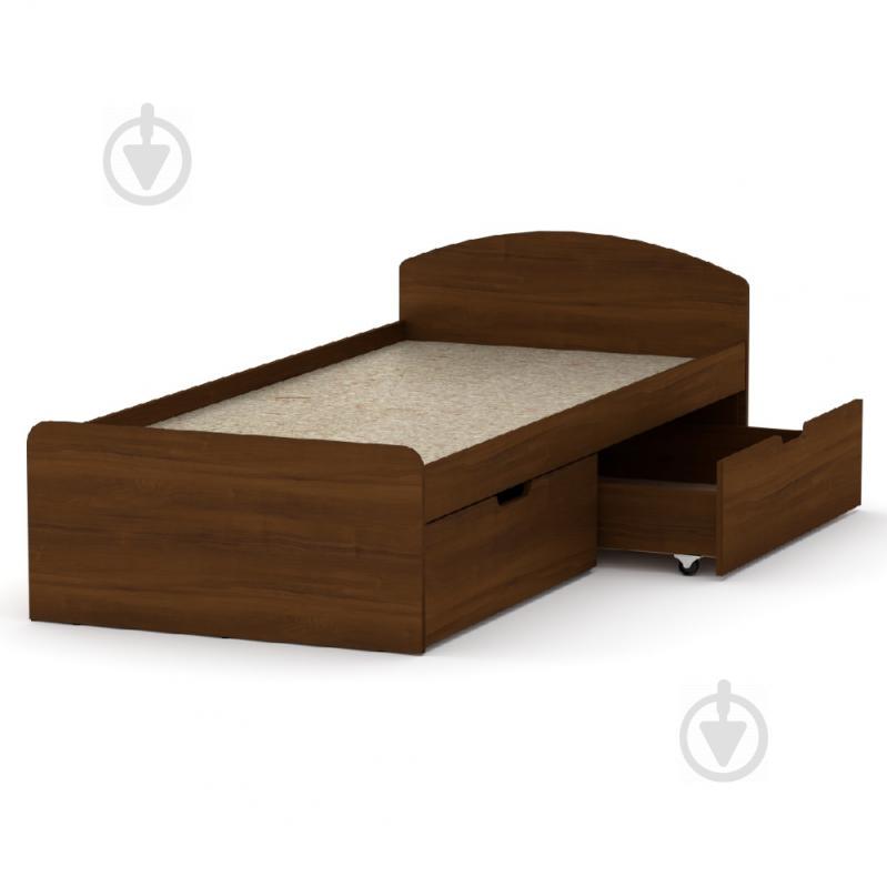 Кровать KOMPANIT 90+2 90 см х 200 см Орех Экко Кровать KOMPANIT 90+2 90 см х 200 см Орех Экко