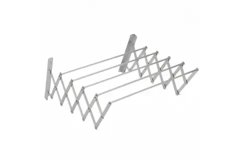 Сушарка для одягу настінна розсувна SKLM-4 100x70x26,5 см (2666602662)