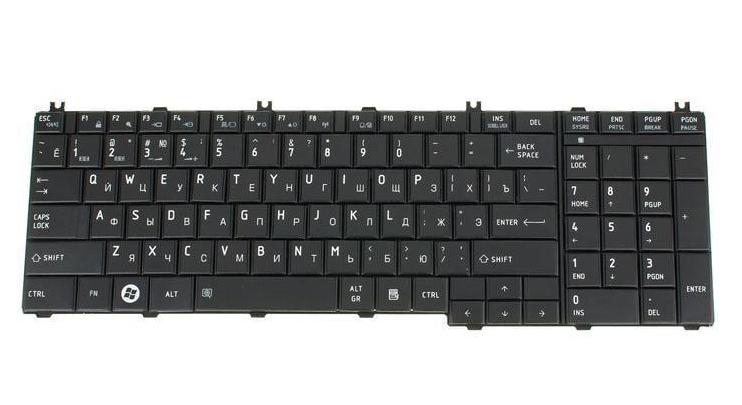 Клавиатура для ноутбука Toshiba Satellite C660D (180498)