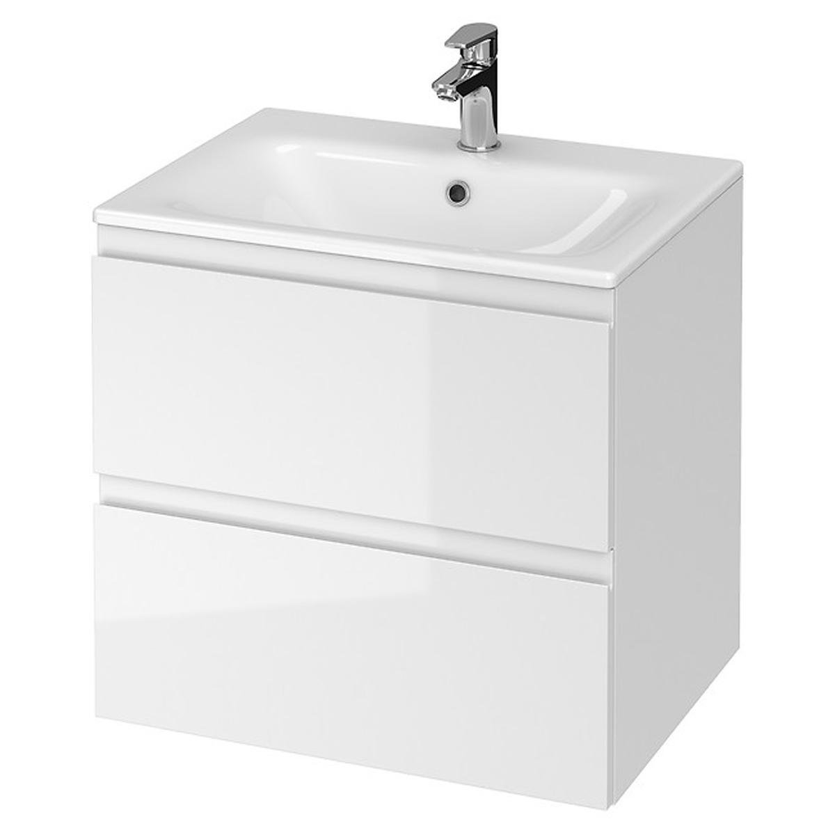 Тумба с умывальником Cersanit Moduo Set С482 000030897 59,5x57x44,7 см Белый (251372)