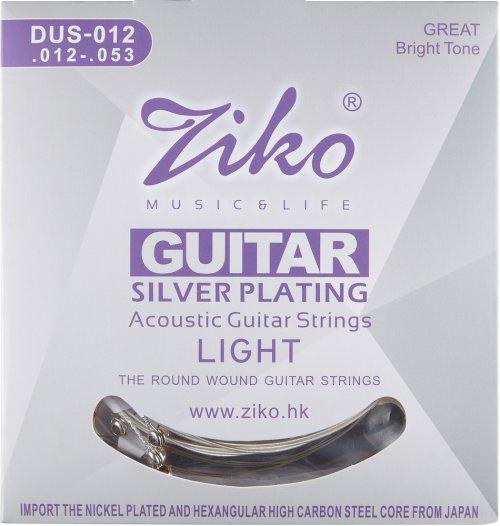 Струни Ziko DUS-012 Silver 12-53 Light (320)