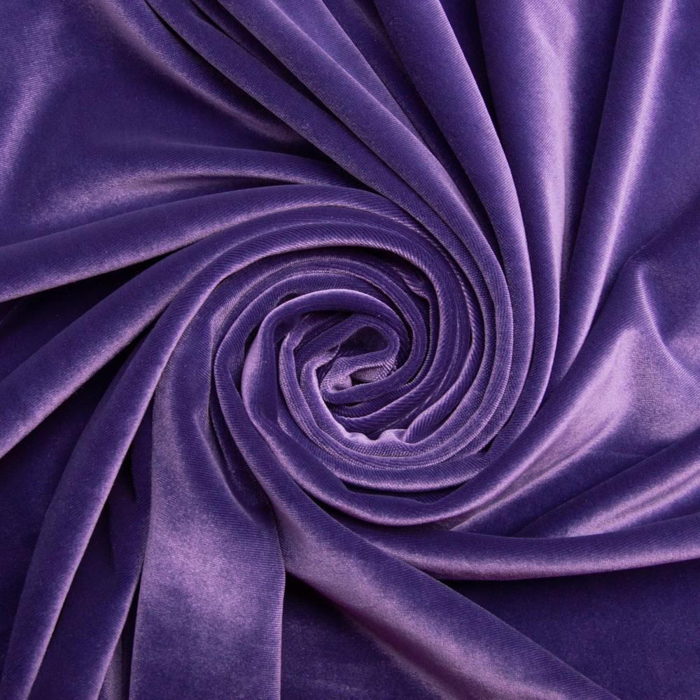 Ткань велюр Sport Лиловый (20138)