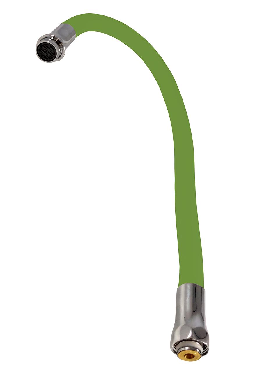 Гусак Frap F7251 для змішувача силіконовий 55 см Зелений Гусак Frap F7251 для змішувача силіконовий 55 см Зелений