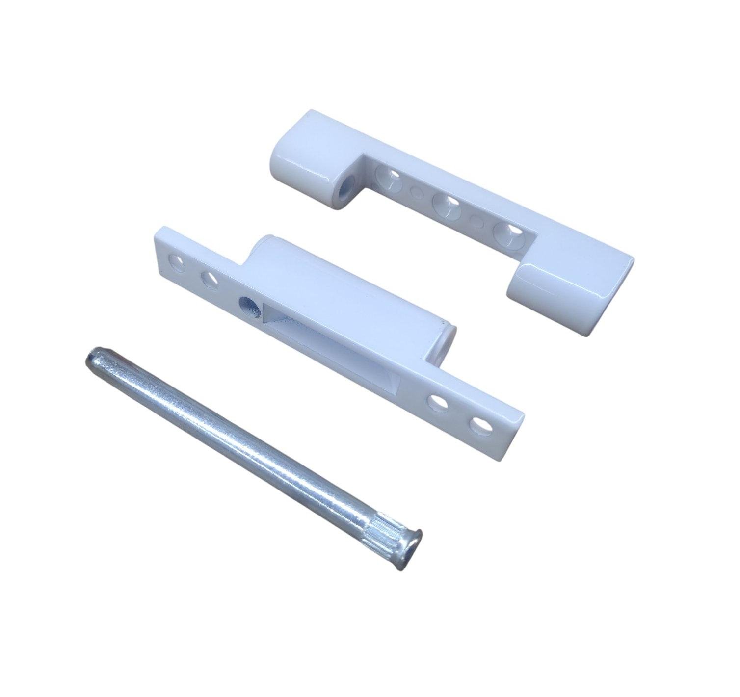 Петля фрамужная нерегулируемая для металлопластиковых окон и дверей ALM002 95 мм 3 шт. Белый (30782314) Петля фрамужная нерегулируемая для металлопластиковых окон и дверей ALM002 95 мм 3 шт. Белый (30782314)