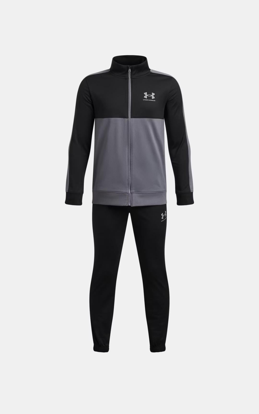 Спортивний костюм дитячий толстовка та штани для хлопчика Under Armour 127-137 см Чорний (26081302B)