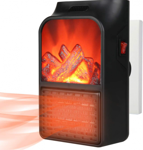Тепловентилятор мини DT-4920 1000W Черный (DT-4920)