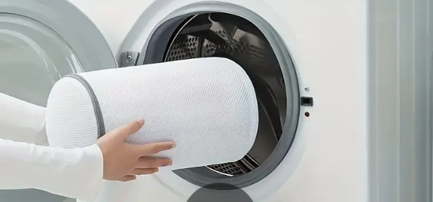 Чохол для прання взуття в пральній машині циліндричний сітчастий (1803) - фото 3