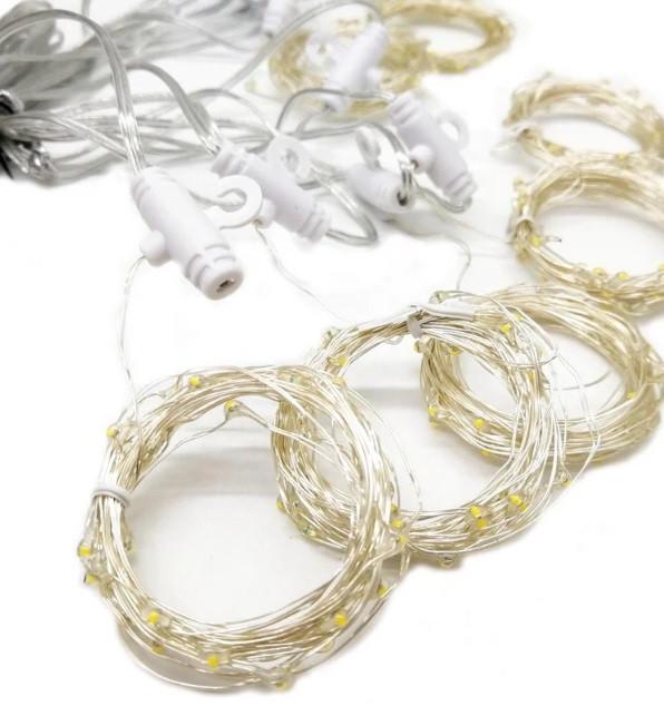 Гирлянда-штора с пультом дистанционного управления 3х3 м Теплый белый (4537033) - фото 2 Гирлянда-штора с пультом дистанционного управления 3х3 м Теплый белый (4537033) - фото 2