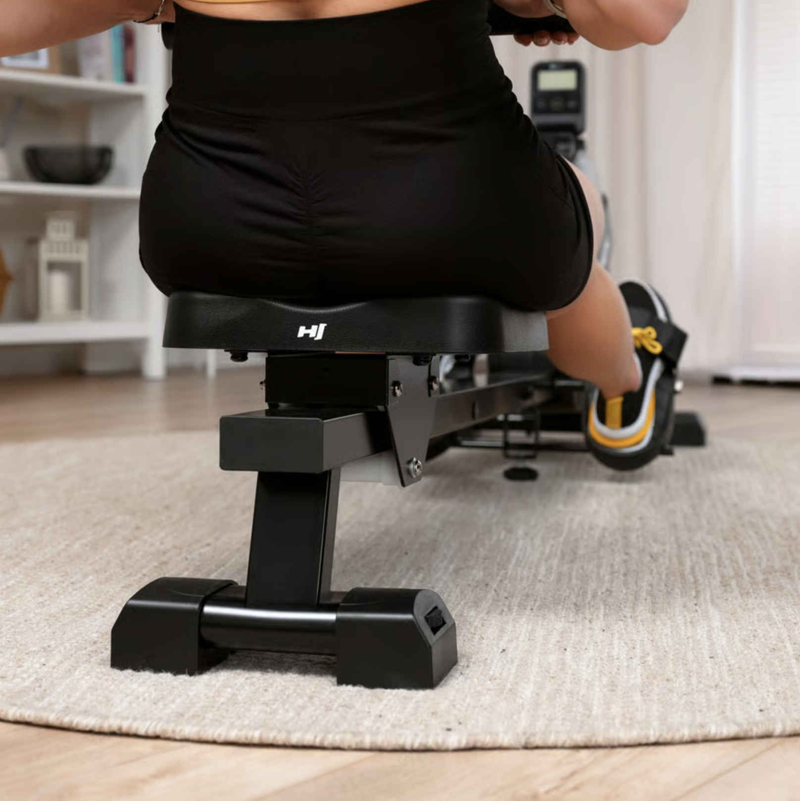 Гребний тренажер Hop-Sport HS-080R Aspen магнітний Чорно-золотистий (4904) - фото 11 Гребний тренажер Hop-Sport HS-080R Aspen магнітний Чорно-золотистий (4904) - фото 11