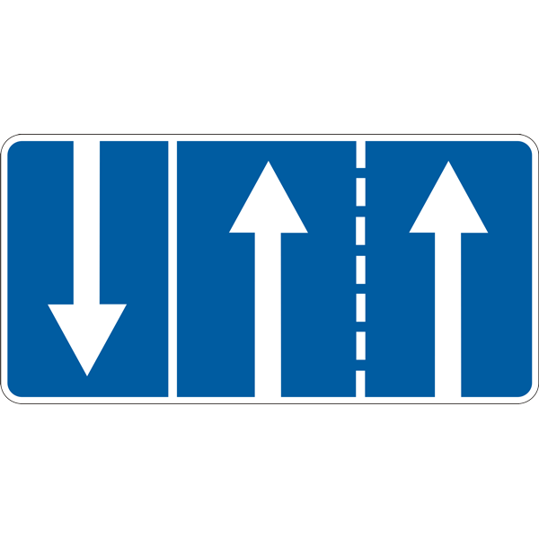 Дорожный знак прямоугольный Фабрика знаков 5.17.1 700х1050 мм (504024-1)