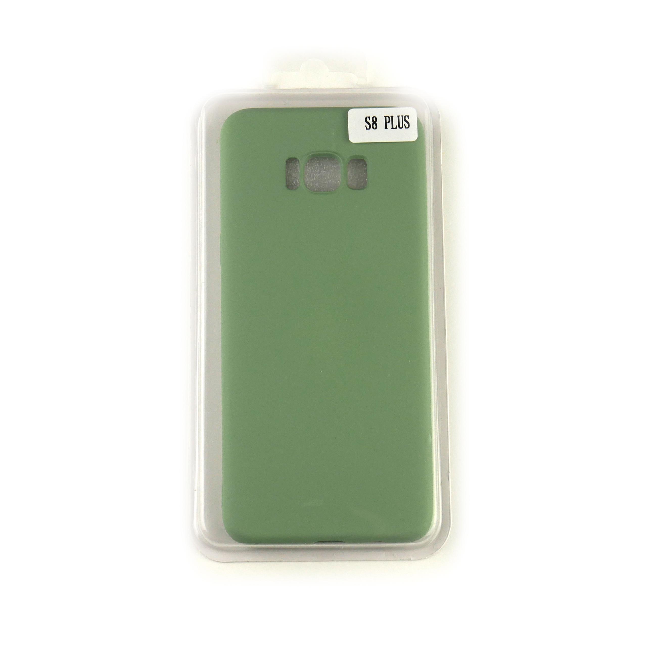 Чехол Silicone Case Full Cover Samsung S8 Plus Зеленый