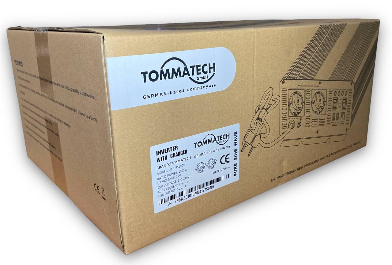 Перетворювач автомобільного струму TommaTech UT 1000 Вт (322352523) - фото 13 Перетворювач автомобільного струму TommaTech UT 1000 Вт (322352523) - фото 13