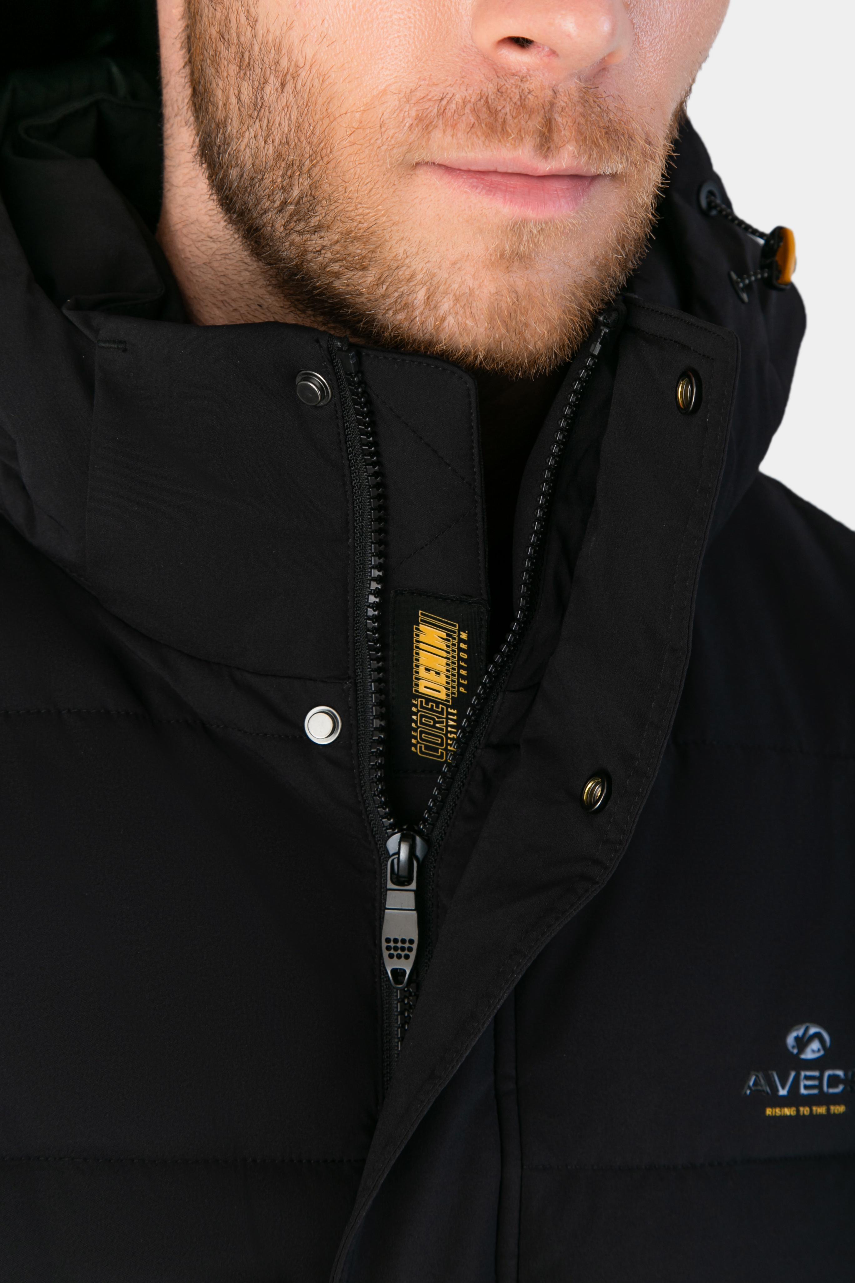 Куртка мужская Avecs 70496/17 XL Черный - фото 9 Куртка мужская Avecs 70496/17 XL Черный - фото 9