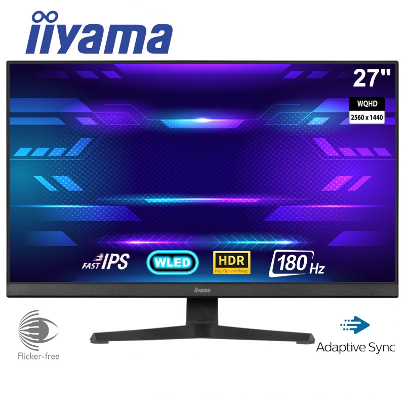 Монитор Iiyama G2770QSU-B6 безрамочный Fast IPS 2560x1440 QHD 27" 4W (26832368) - фото 4 Монитор Iiyama G2770QSU-B6 безрамочный Fast IPS 2560x1440 QHD 27" 4W (26832368) - фото 4