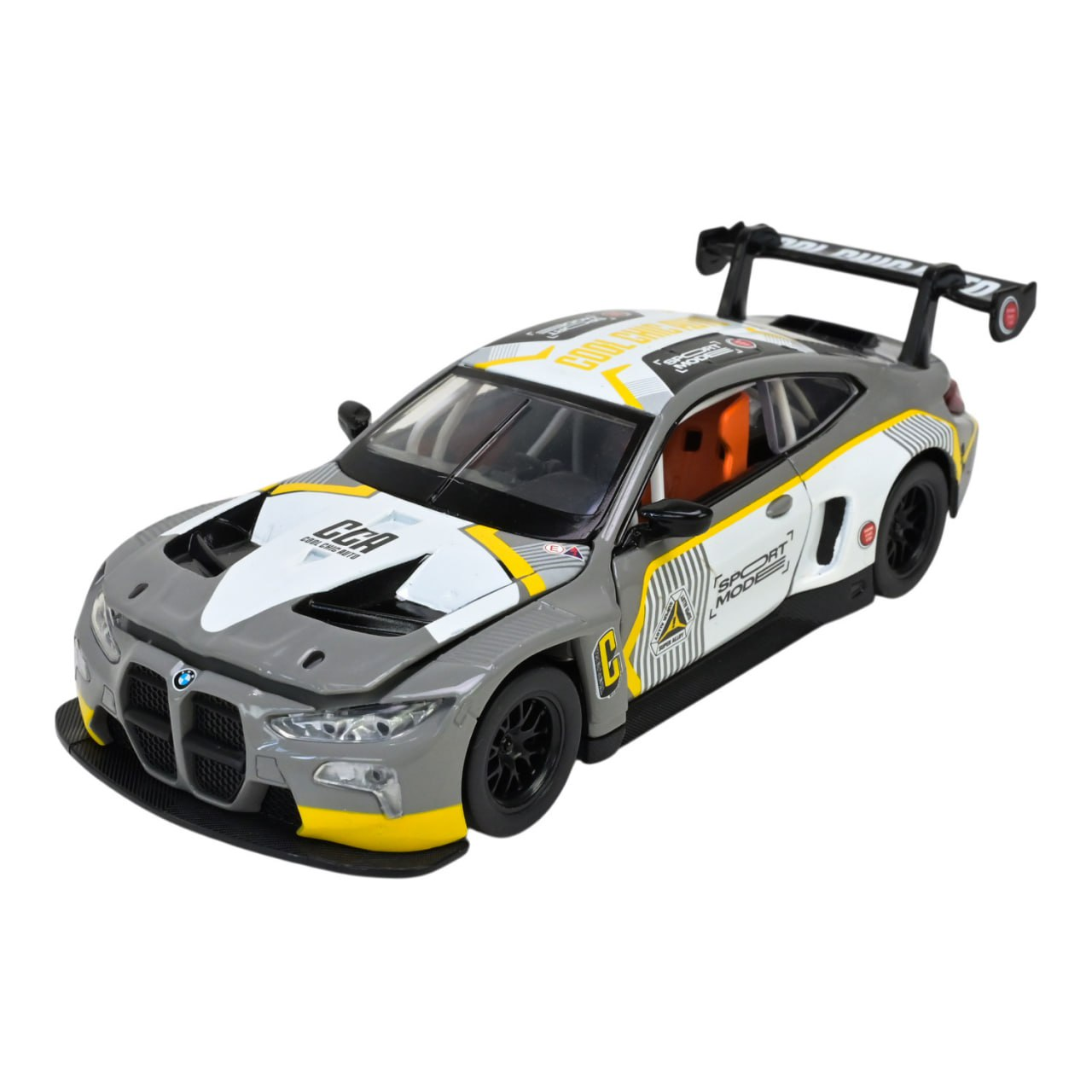 Автомодель Автопром BMW M4 GT3 1:32 18х9х8 см (68715G)