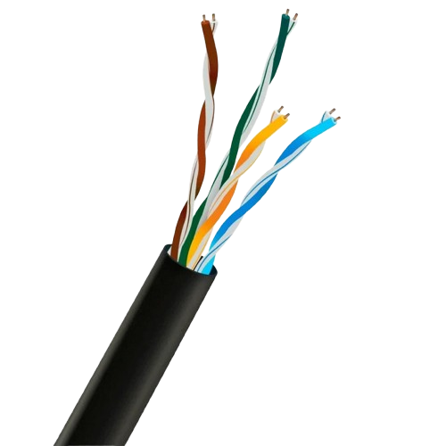 Кабель сетевой Trinix LDPE Outdoor 4х2х0.51 UTP-cat.5е 305 м наружный Черный (33088317)