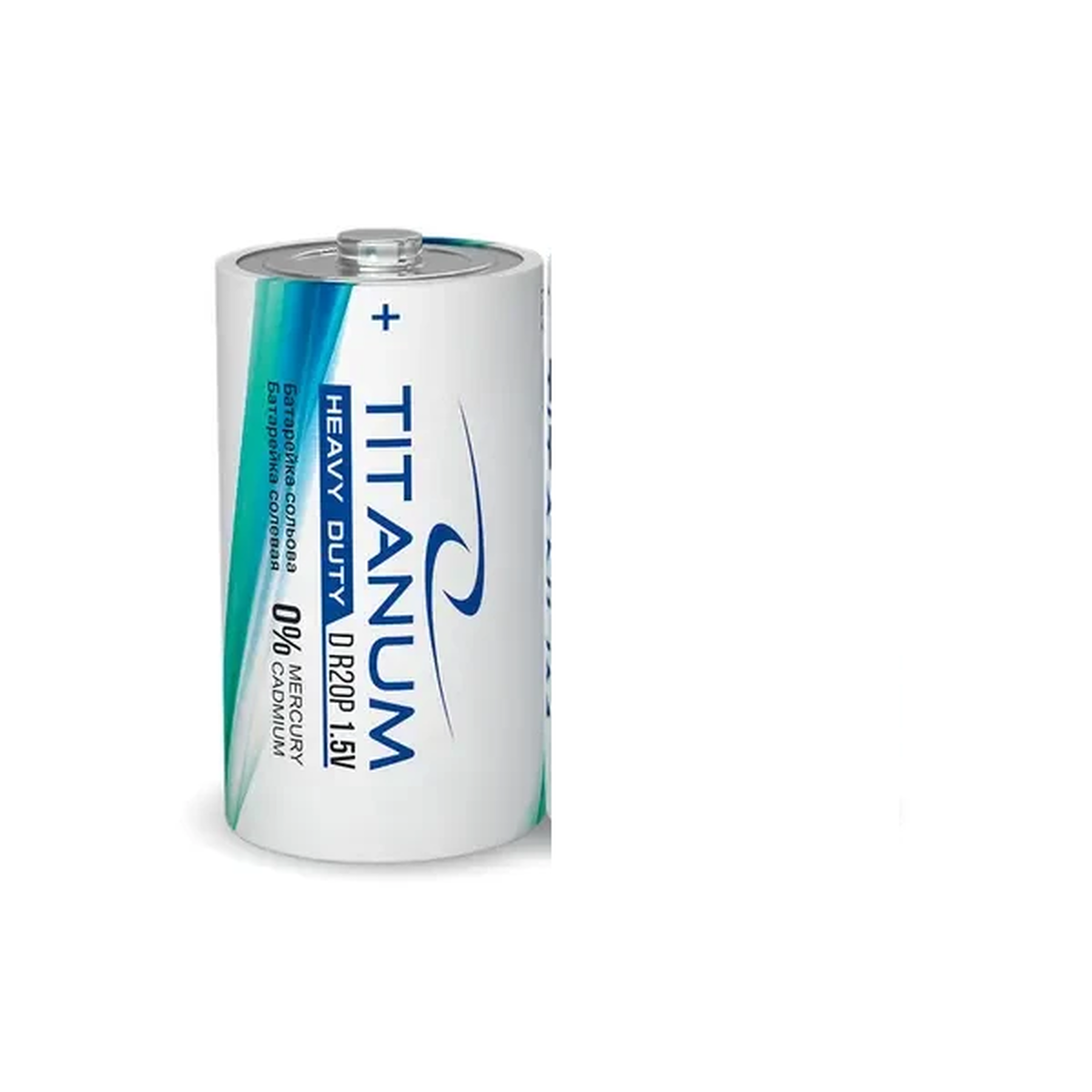 Батарейка солевая TITANUM R20P/D 1 шт. (272)