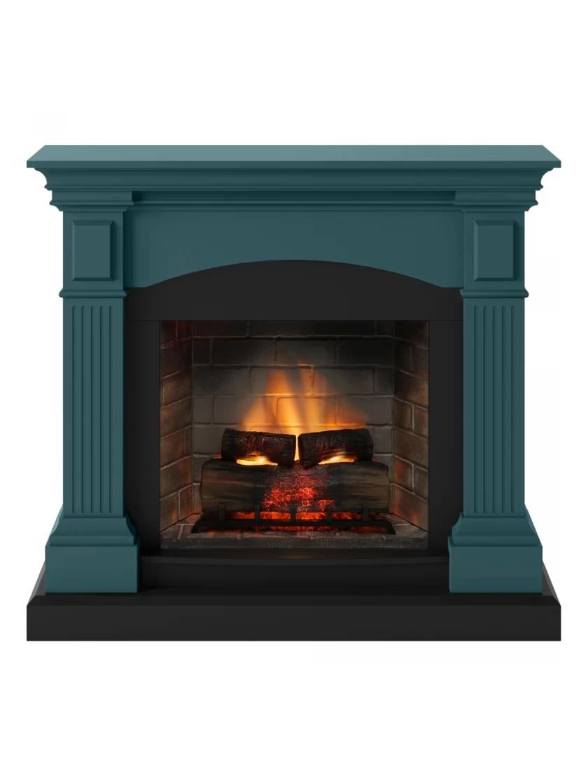 Камінокомплект Tagu MAGNA PowerFlame 2 Бірюзовий (FM464-TU1)