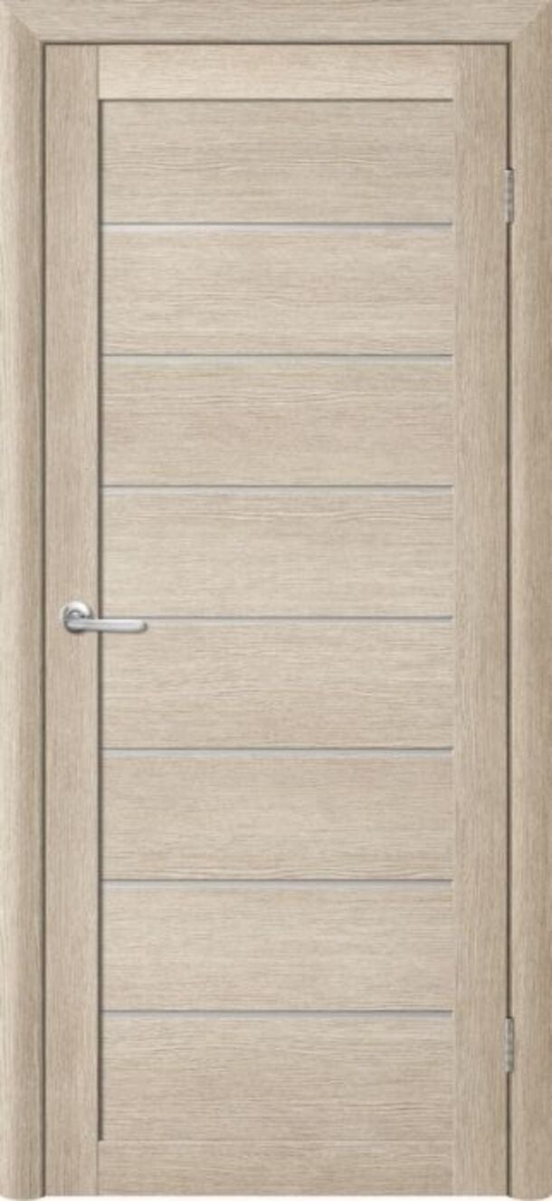 Дверное полотно Luxdoors Белла T-1 70х200 см Акация кремовая/Стекло сатин (149032)