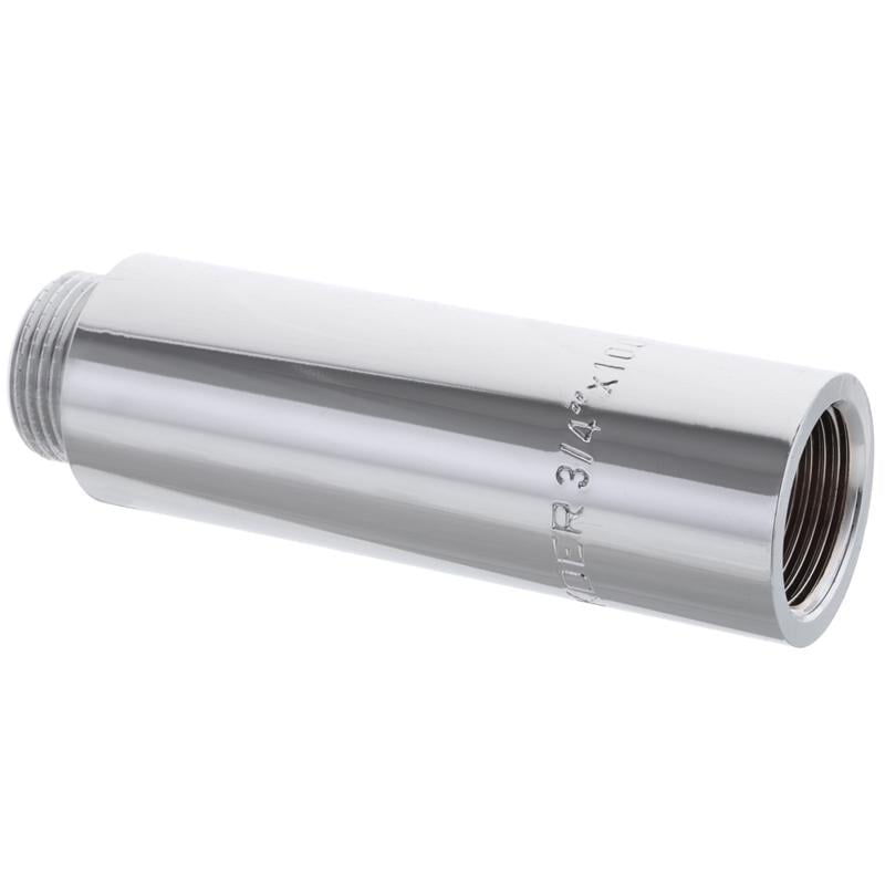 Удлинитель KOER KF.E08-01.CHR наружная-внутренняя резьба из хромированной латуни 3/4"x100 мм (OL-KF0115)