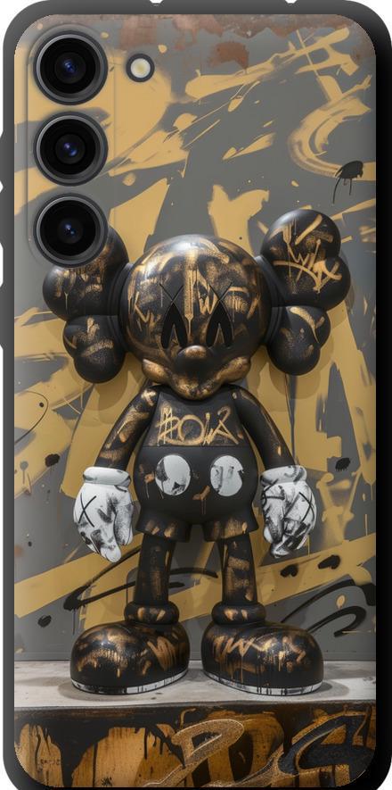Чехол на Samsung Galaxy S23 Plus Bronze kaws (6097b-2905-42517)