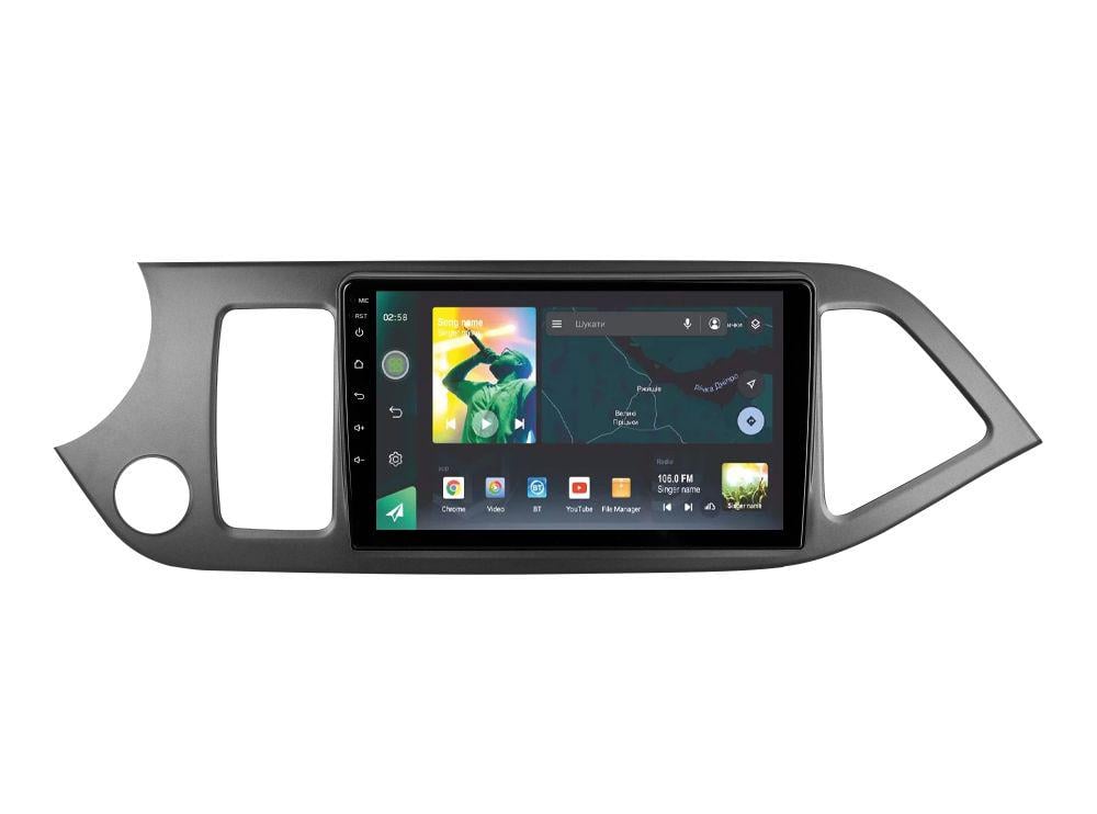 Штатная магнитола Sigma X9232 2+32 Gb Kia Morning 2 picanto 2011 - 2017 9"